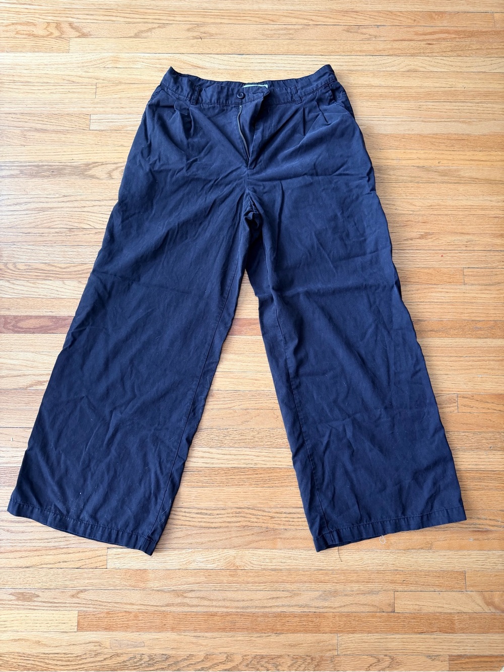 Lucky Brand Wide Leg Pants in Navy Blue